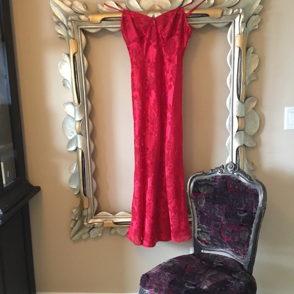 Red nightgown